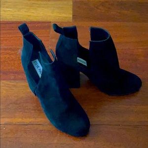 Suede booties